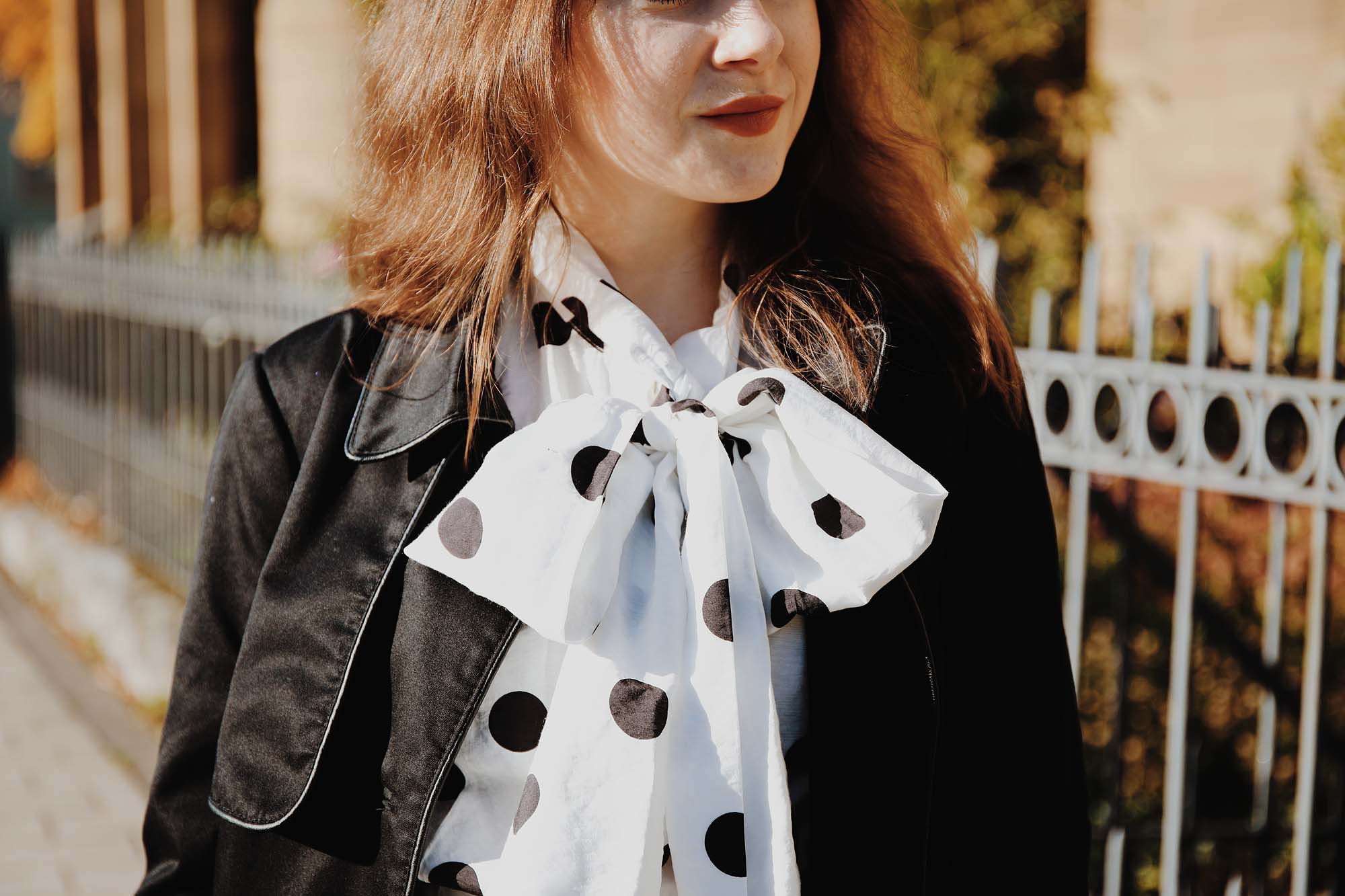 So trägst du Polka Dots im Herbst | Fashion Blog Deutschland