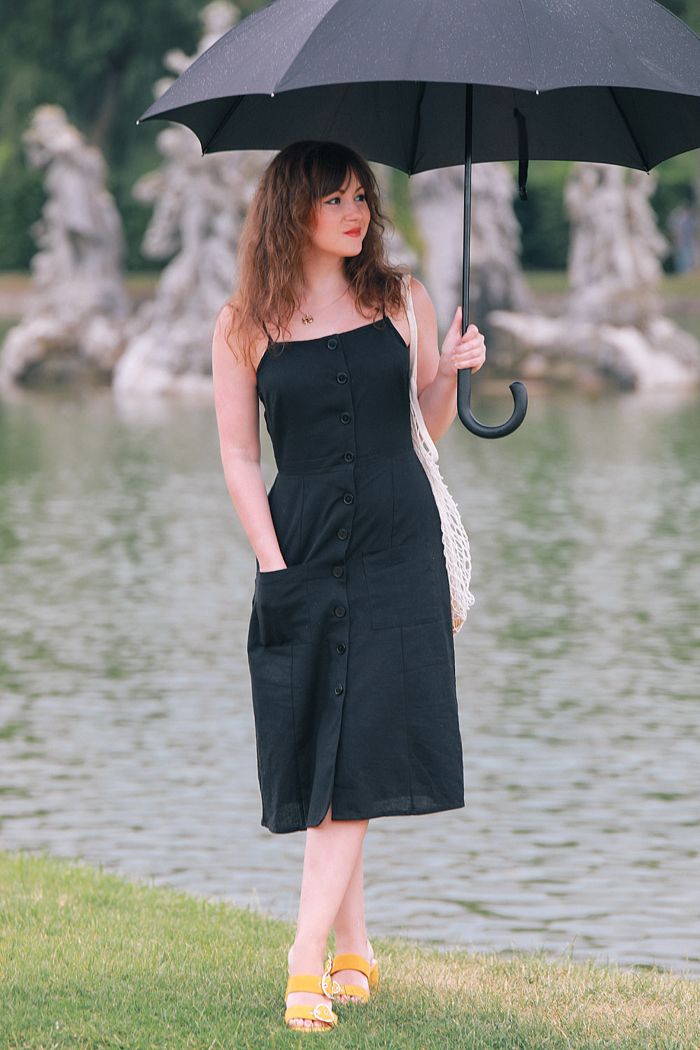 Schwarz auch im Sommer tragen | Modeblog Style by An